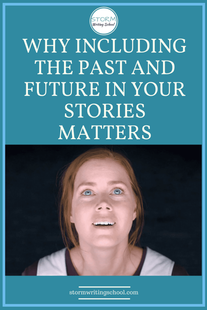 Extremely helpful article about how digressions to the past and future affect your story | stormwritingschool.com