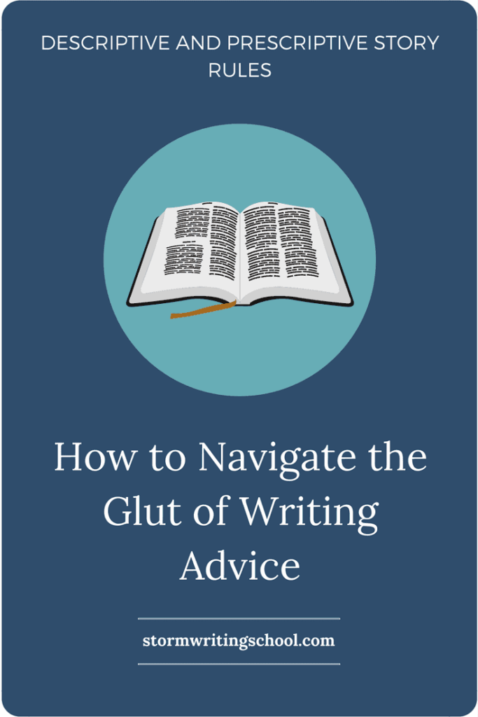 Some great advice about how to maintain perspective amidst the glut of writing advice out there.