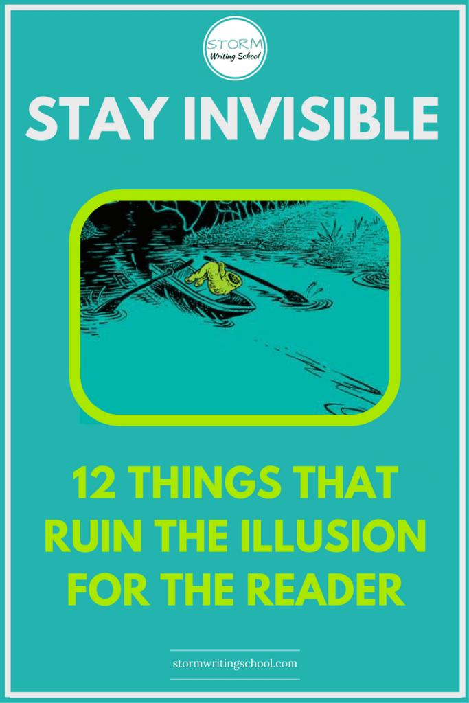 12 ways to keep the author invisible
