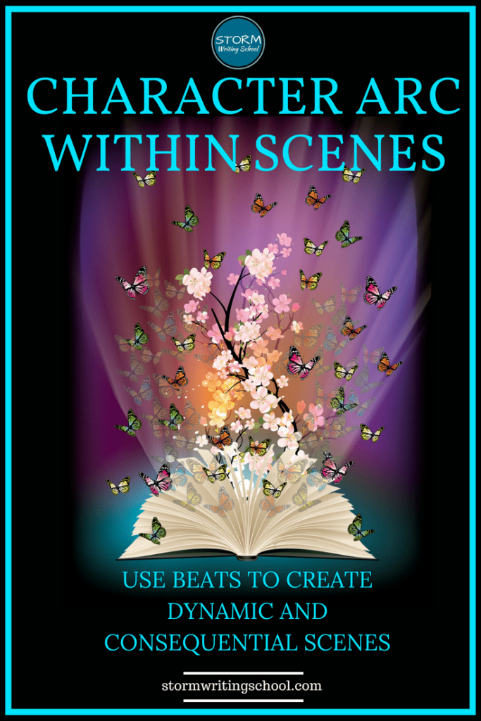 Great insights on scene craft here! Learn to use beats within scenes to move characters. :: stormwritingschool.com 