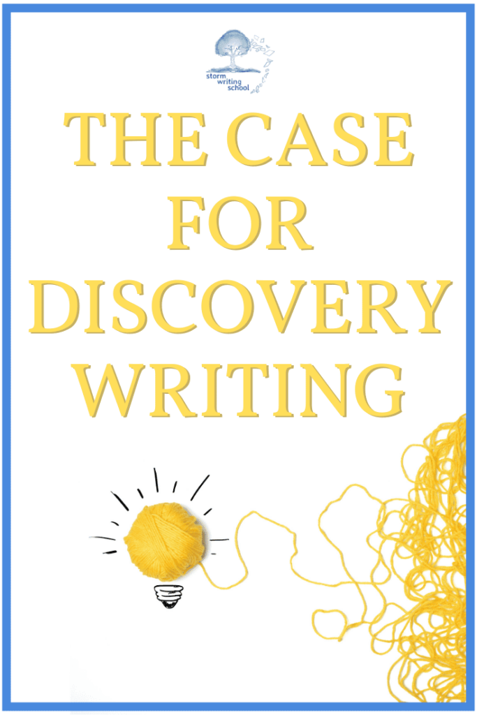 Learn the rationale for foregoing an outline and discovery writing instead.