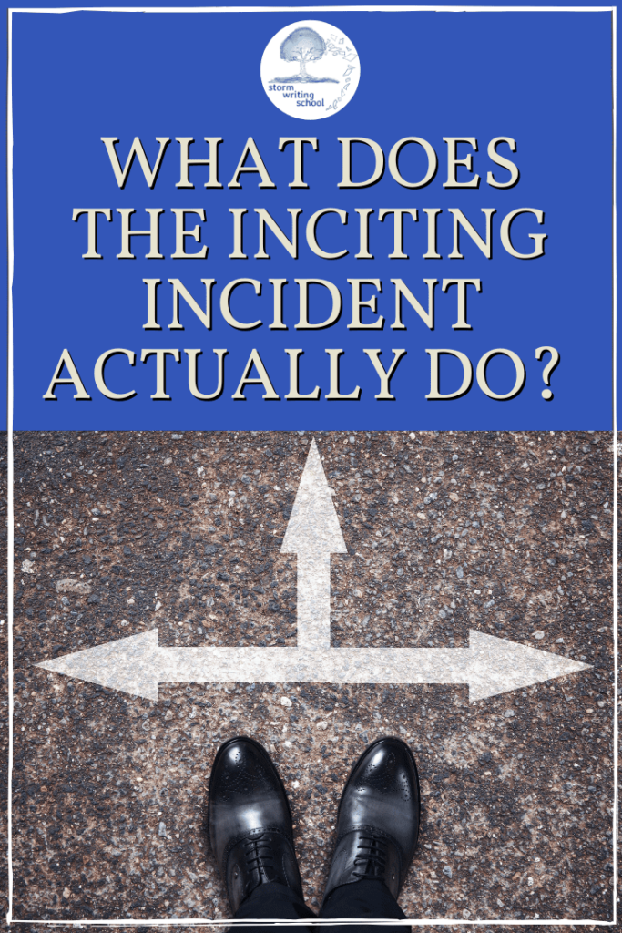 Finally, an article clarifying what the inciting incident really is. :: stormwritingschool.com #amwriting #writingcommunity #writingtips